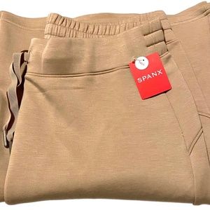 SPANX Air Essentials Airluxe Wide Leg Luna/Beige Women’s Pants XL/XT NWT